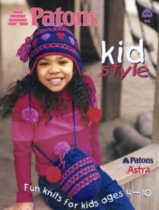 Kid Style Patons Pattern Book 500938 - Picture 1 of 7
