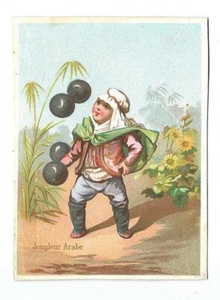 Jongleur Arabe - Cirque - Chromo - Trade Card - Picture 1 of 2