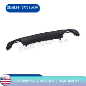 For 2021 2022 2023 Ford F150 Matte Black Front Bumper Lower Molding Trim Valance - Picture 1 of 11