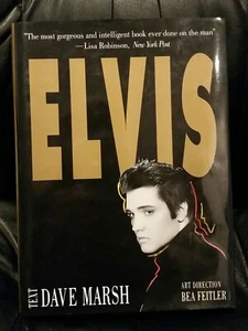 Elvis by dave marsh hard cover good condition - Picture 1 of 12