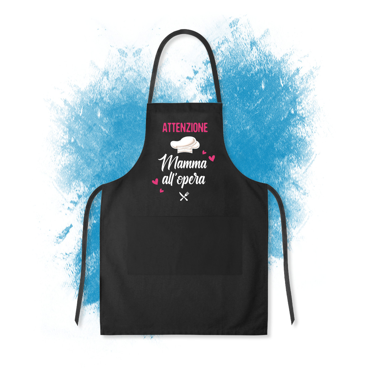 Grembiule Personalizzato Chef - Premium Con Stampa O Ricamo, Idea Regalo Unisex