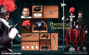 1/6 COOMODEL SE127 PONTIFICAL SWISS CAPTAIN STANDARD ALLOY Ver ACTON FIGURE - Picture 1 of 8