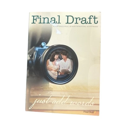 Final Draft Professional Scriptwriting Software Version 8 MAC Windows PC CD 2009 - Image 1 of 4