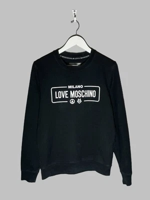 Sudadera Love Moschino negra para hombre talla S  Foto 1 de 4