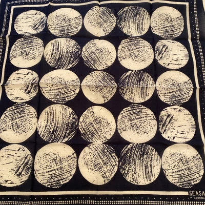SEASALT Cotton Sailor Square - Halstuch Neu - Monoprint Dot Night Sky