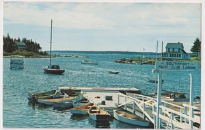 MAINE WEST SOUTHPORT YACHT CLUB POSTED 1964 TO C.C. HOCH, STRATFORD PENNSYLVANIA - Picture 1 of 2