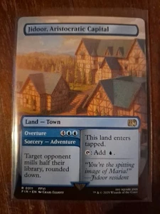 Jidoor, Aristocratic Capital Borderless Final Fantasy Magic The Gathering - Picture 1 of 1