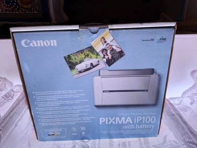 Canon iP100 Mobile Inkjet Printer, with Battery, Brand new opened never used  - Image 1 of 4