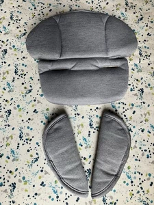 Babystyle Oyster 3 Fossil Grey Head Support & Harness Pads - Picture 1 of 5