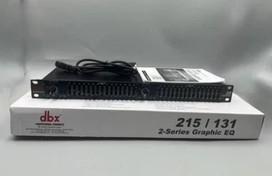 US 215 NEW DBX Dual Channel 15-Band Graphic Equalizer Free shipping - Picture 1 of 8
