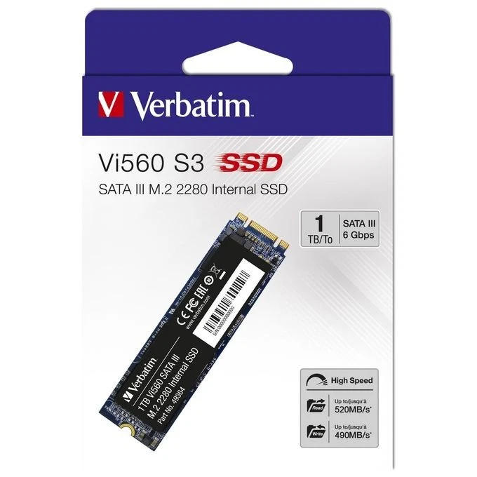 Verbatim Vi560 S3 M.2 SSD 1TB
