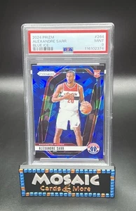 2024 Panini Blue Ice Prizm #264 Alexandre Sarr Wizards RC Rookie /125 PSA 9 MINT - Picture 1 of 2
