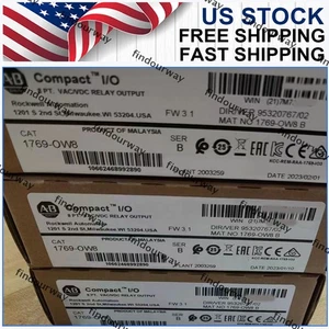 NEW PLC 1769-OW8 Ser B CompactLogix Relay Output Module 1769OW8 New Sealed - Picture 1 of 4
