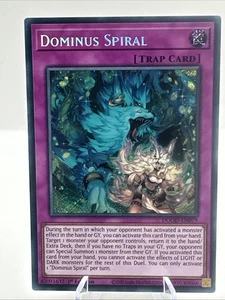 Yu Gi Oh Doom of Dimensions Dominus Spiral 1st ED NM Secret Rare DOOD-EN079 - Picture 1 of 3