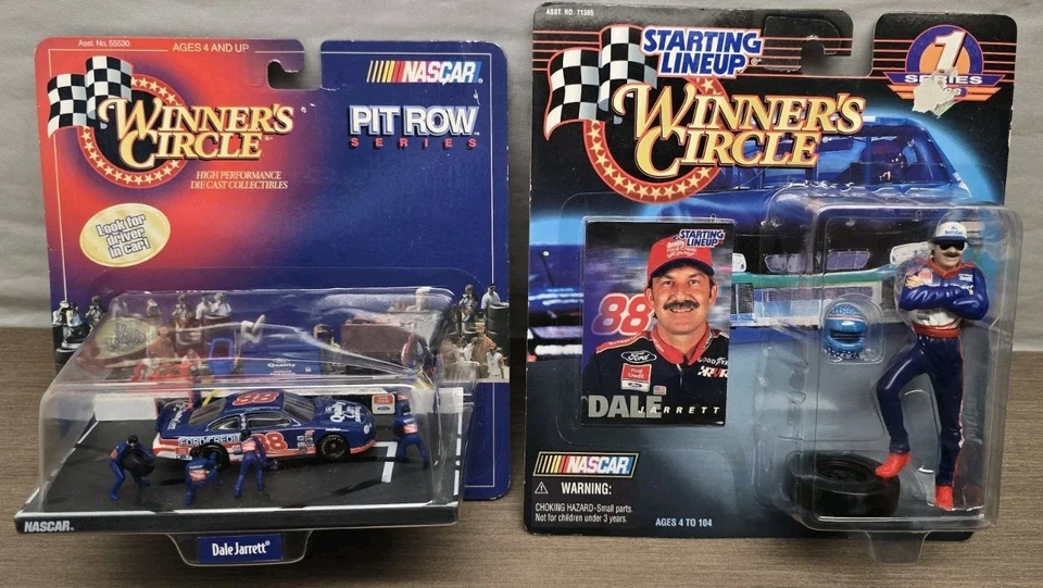 Dale Jarrett #88 Pit Row Series Diecast NASCAR 1998 Winner's Circle