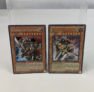 1996 Yu-Gi-Oh YuGiOh Holo Cards Gilford The Lightning and Gilford The Legend - Picture 1 of 16
