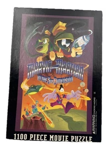 1996 Warner Bros Marvin The Martian In 3rd Dimension 1100 Piece Movie Puzzle - Picture 1 of 5