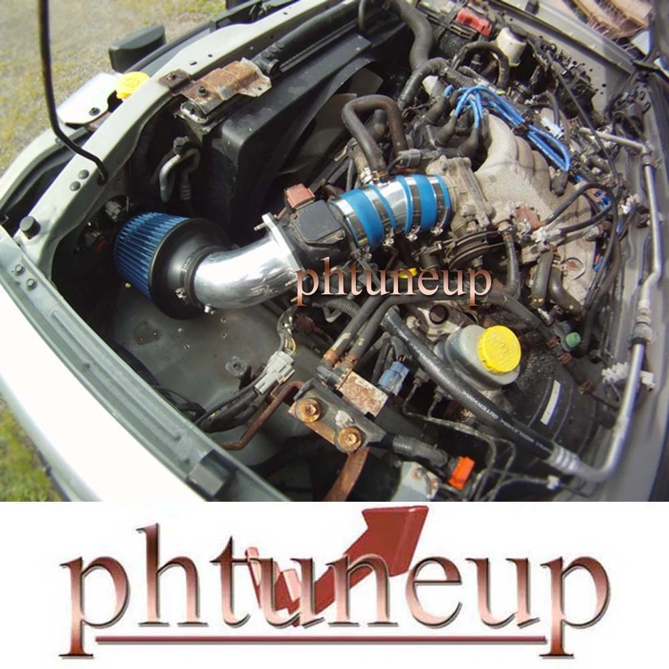 KIT ADMISIÓN AIRE NISSAN XTERRA FRONTIER SC SE XE 3.3 3.3L AZUL AJUSTE 1999-2003  Foto 1 de 1