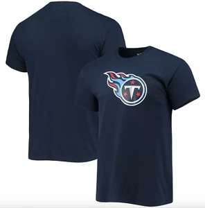 Camiseta con logotipo del equipo principal de los Fanatics NFL Tennessee Titans - nueva - grande - azul marino - Imagen 1 de 4
