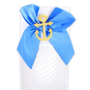 Fasching Overknees Netzstrümpfe halterlos Fastnacht  "Seemannsbraut" - Bild 1 von 1