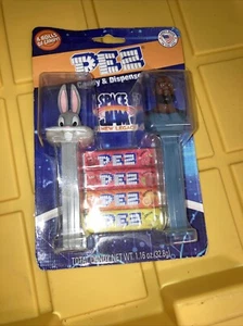 PEZ Twin Pack Space Jam A New Legacy Lebron James & Bugs Bunny New In Pack - Picture 1 of 3