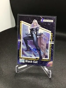 2024 Marvel Renditions Black Cat #40 SSP Impel Auto Robeck /35 - Picture 1 of 3