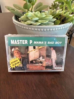 SEALED Master P Mama's Bad Boy 1992 Cassette Tape Rare Foto 1 de 4