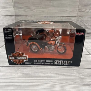 Harley Davidson Trike 1947 Servi-Car 3 ruedas Die Cast Maisto escala 1:18 - Imagen 1 de 7