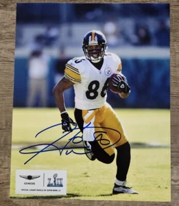 HINES WARD Signed Autographed 8x10 Photo PITTSBURGH STEELERS - Picture 1 of 2