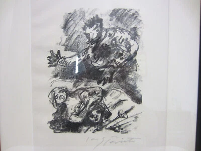 LOVIS CORINTH (1858-1925) - Lithografie / Radierung - "Don Ponce" - Handsigniert - Bild 1 von 4