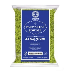Papaya Leaves Powder - 2.6oz, Natural Papaya Powder for Skin & Hair Care - Picture 1 of 10