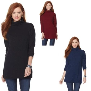 Curations Caravan Turtleneck Sweater 448424AJ (Medium, Black) - Picture 1 of 2