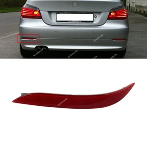 Left Hand Rear Bumper Reflector Light Set For BMW 5 SERIES E60 E61 2003-2008 - Picture 1 of 6