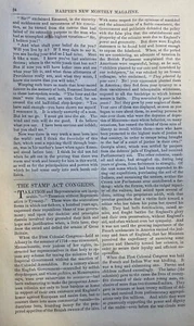 Ley de estampillas de la guerra revolucionaria de 1862 Congreso Liga de Estados Benson J pérdida - Imagen 1 de 4