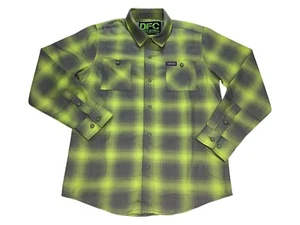 Dixxon DFC Youth Division Youth Long Sleeve Lime / Gray Size Med Like N-W NICE - Picture 1 of 3