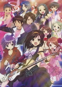 poster promo Code geass Melancholy of Haruhi Suzumiya anime Lelouch Kallen C.C. - Picture 1 of 2