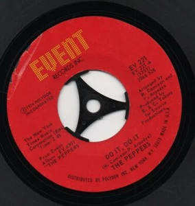 THE PEPPERS do it, do it*just a rock 1974 US EVENT 45 - Picture 1 of 2