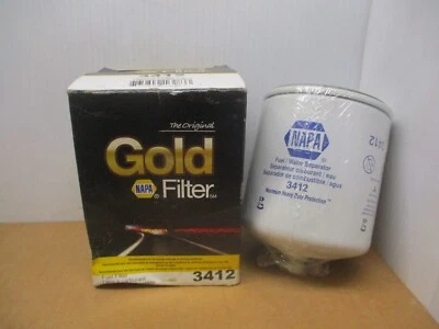 NAPA 3412 Spin-On Fuel/Water Separator Filter (WIX 33412) - Image 1 of 4