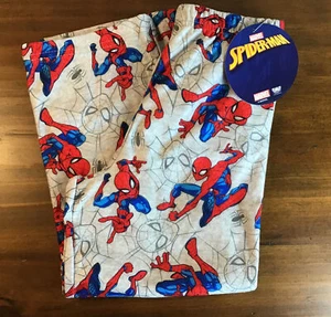 Spiderman Pajama Pants Sleepwear Boys Kids Marvel Flame Resistant Size 6 - Picture 1 of 4