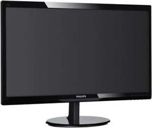 Philips 246V5LSB/00 Monitor 24" FHD 1920x1080 VGA DVI LED 60Hz 5ms matt schwarz - Bild 1 von 8
