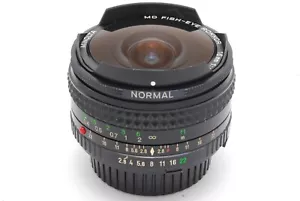 【N MINT+++】MINOLTA MD ROKKOR 16mm f/2.8 Fisheye MF Lens From JAPAN - Picture 1 of 12