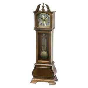Rhythm WSM Hamilton II Grandfather Mantle Clock Westminster Chime CRH215UR06
