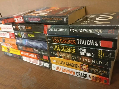 Lot of 10 LISA GARDNER Mystery Books FBI PROFILER D.D. WARREN Paperback *RANDOM* Foto 1 de 4