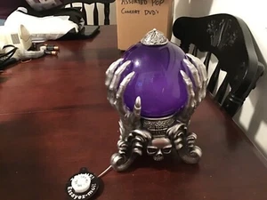 Martha Stewart Hogar Halloween Bola de Cristal Remolino PÚRPURA NEBLINA Sonido Movimiento LEER - Imagen 1 de 2