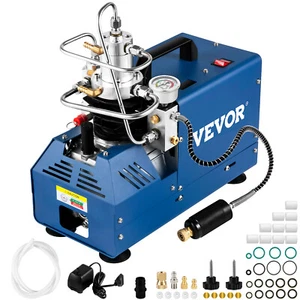 VEVOR Compressore ad Alta Pressione 1800W Pompa ad Aria Compressa Arresto a Mano - Foto 1 di 12