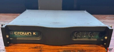 Crown K2 - Digital VINTAGE Power Amplifier - 800w stereo - 2500w mono bridged - Immagine 1 di 2
