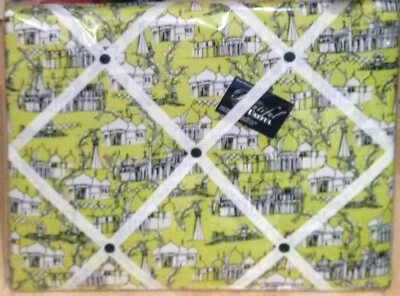 Brighton Pavilion fabric covered, box framed,memo pin/notice Board - Image 1 of 2