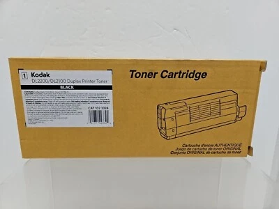 Cartucho de tóner impresora dúplex Kodak DL2200/DL2100 NEGRO sellado nuevo en caja Foto 1 de 3