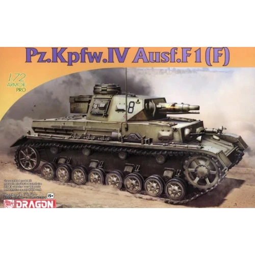 PZ.KPFW.IV AUSF.F1 (F) KIT 1:72 Dragon Kit Mezzi Militari Modellino Nuovo - Immagine 1 di 1