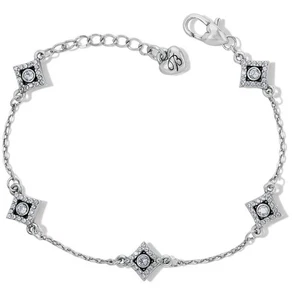 Neu mit Etikett Brighton Illumina weiche Kristalle Silber Gliederarmband UVP 88 $ - Bild 1 von 5